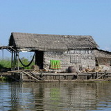 Kampong Chhnang - floating house